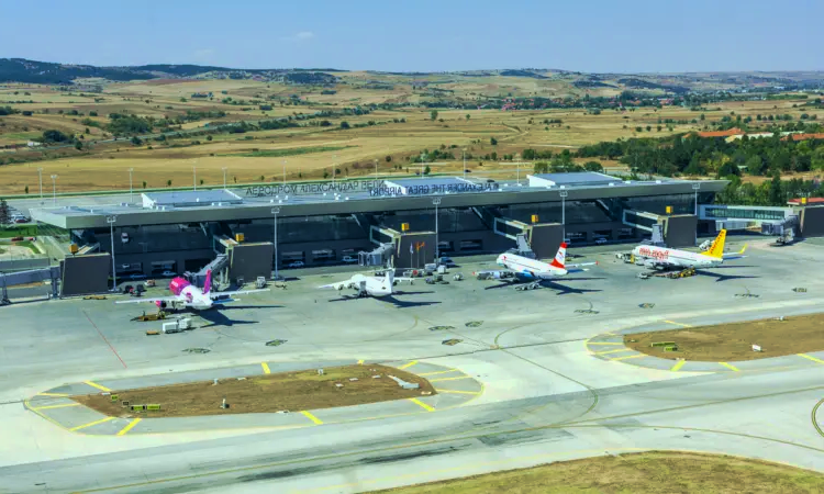 Aeroporto de Skopje 'Alexandre, o Grande'