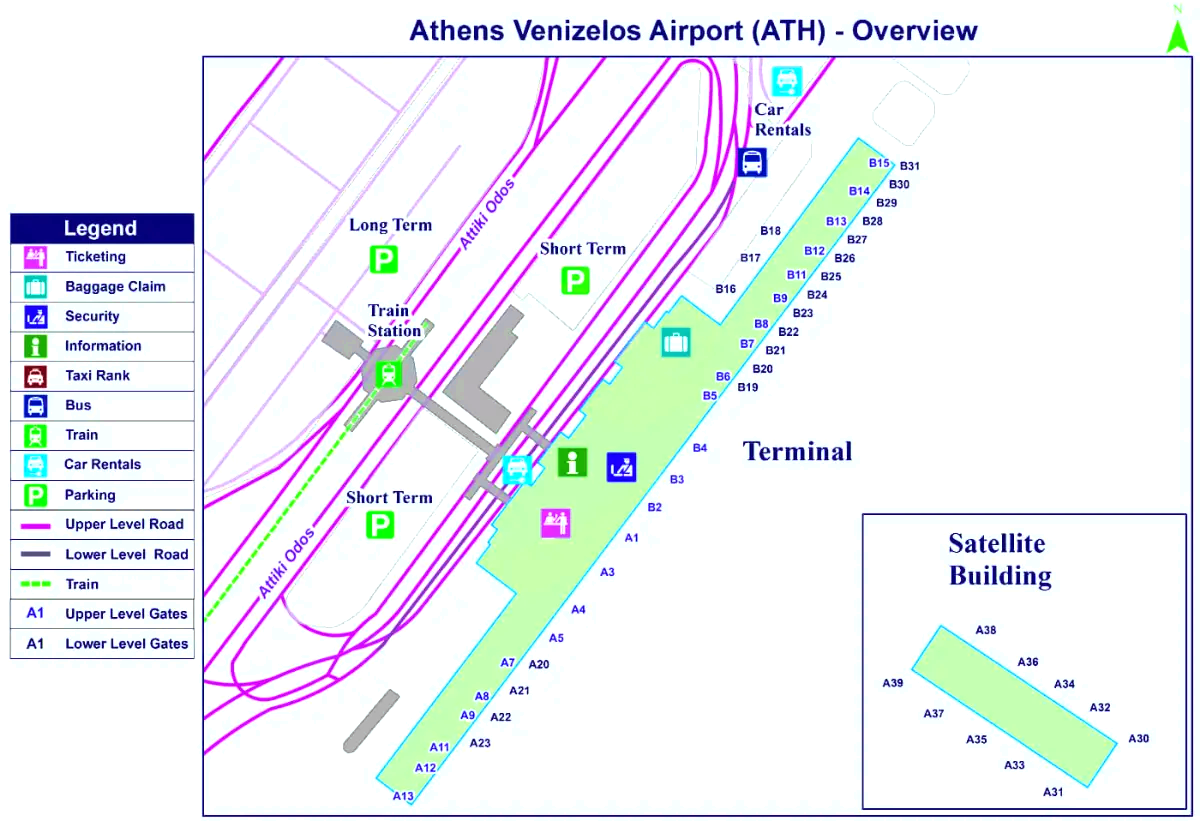 Aeroporto Internacional de Atenas 'Eleftherios Venizelos'