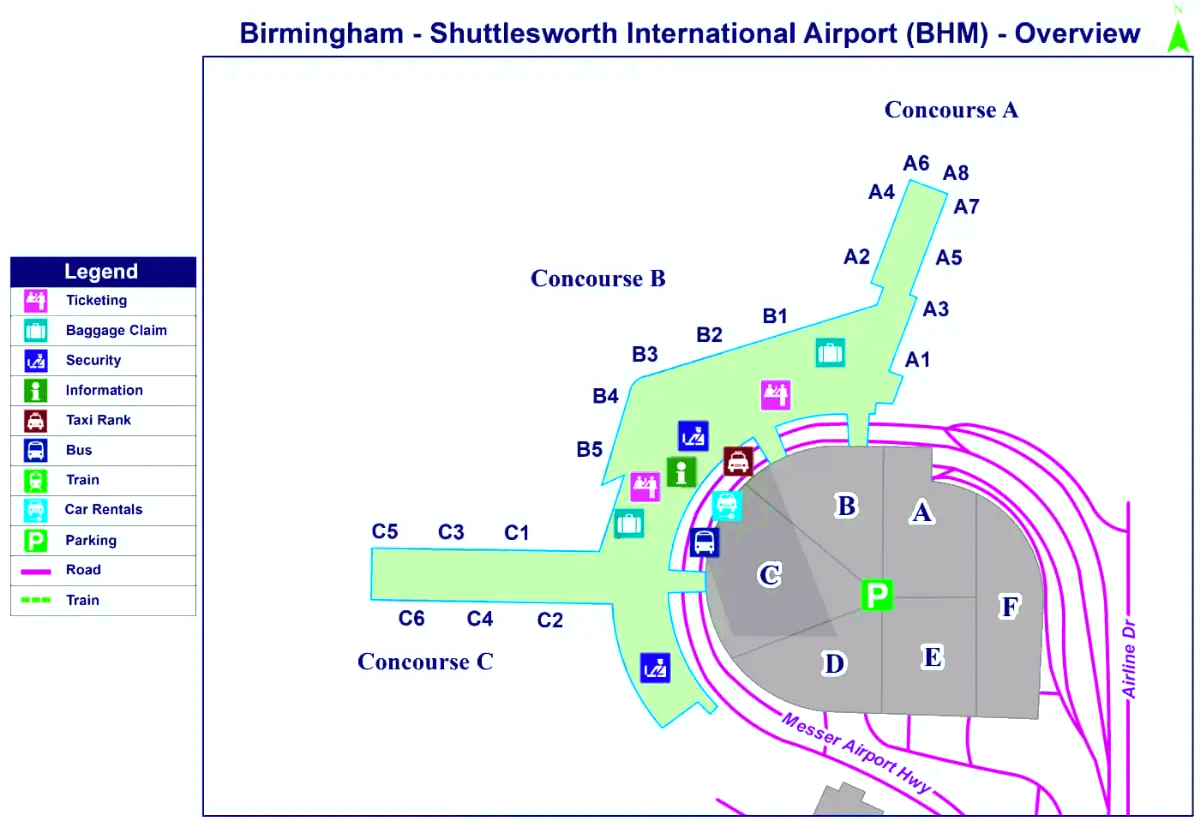 Aeroporto Internacional de Birmingham-Shuttlesworth