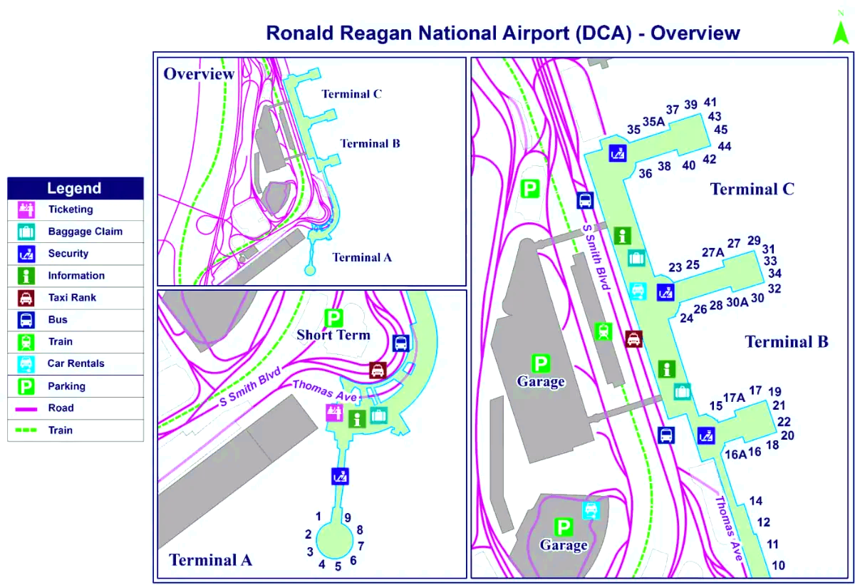 Aeroporto Nacional Ronald Reagan de Washington