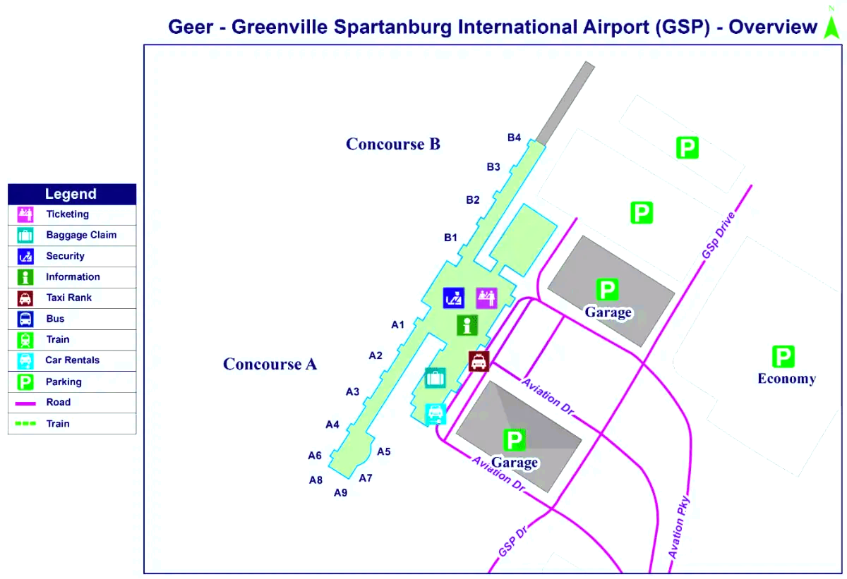 Aeroporto Internacional de Greenville-Spartanburg