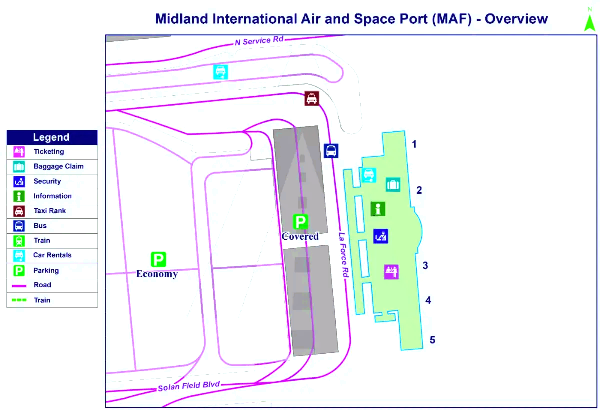 Porto Aéreo e Espacial Internacional de Midland