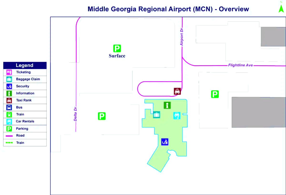Aeroporto Regional do Meio da Geórgia