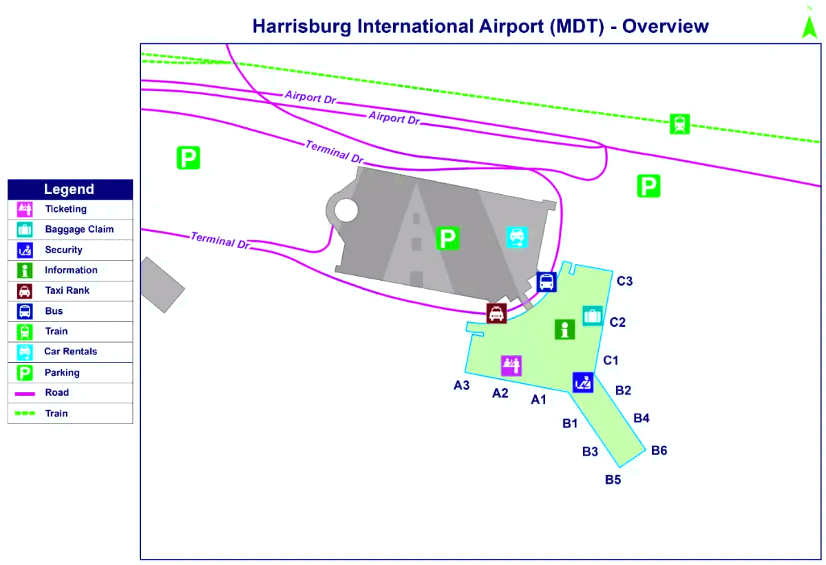 Aeroporto Internacional de Harrisburgo