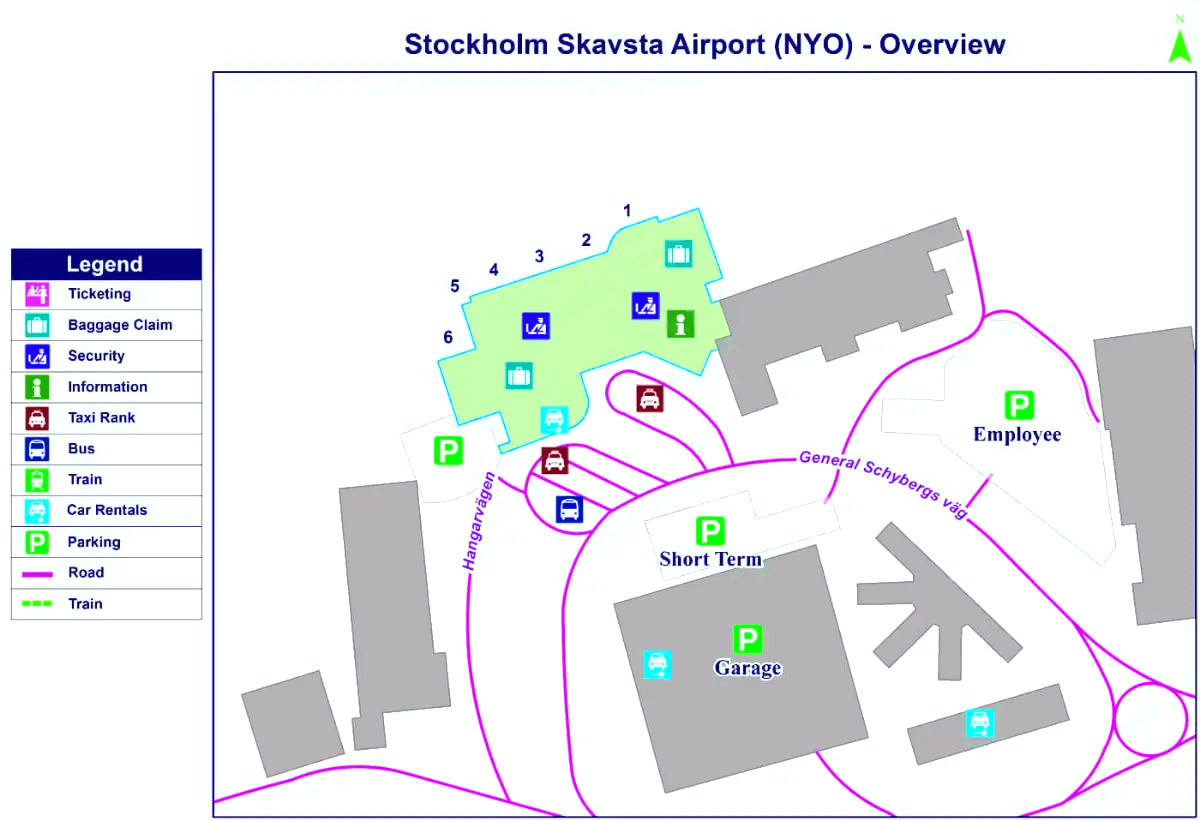 Aeroporto de Estocolmo Skavsta