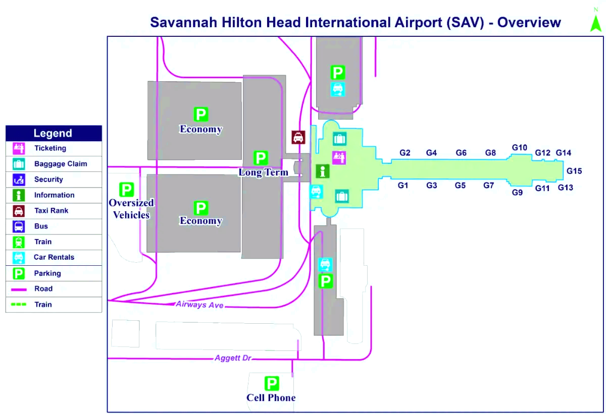 Aeroporto Internacional Savannah/Hilton Head