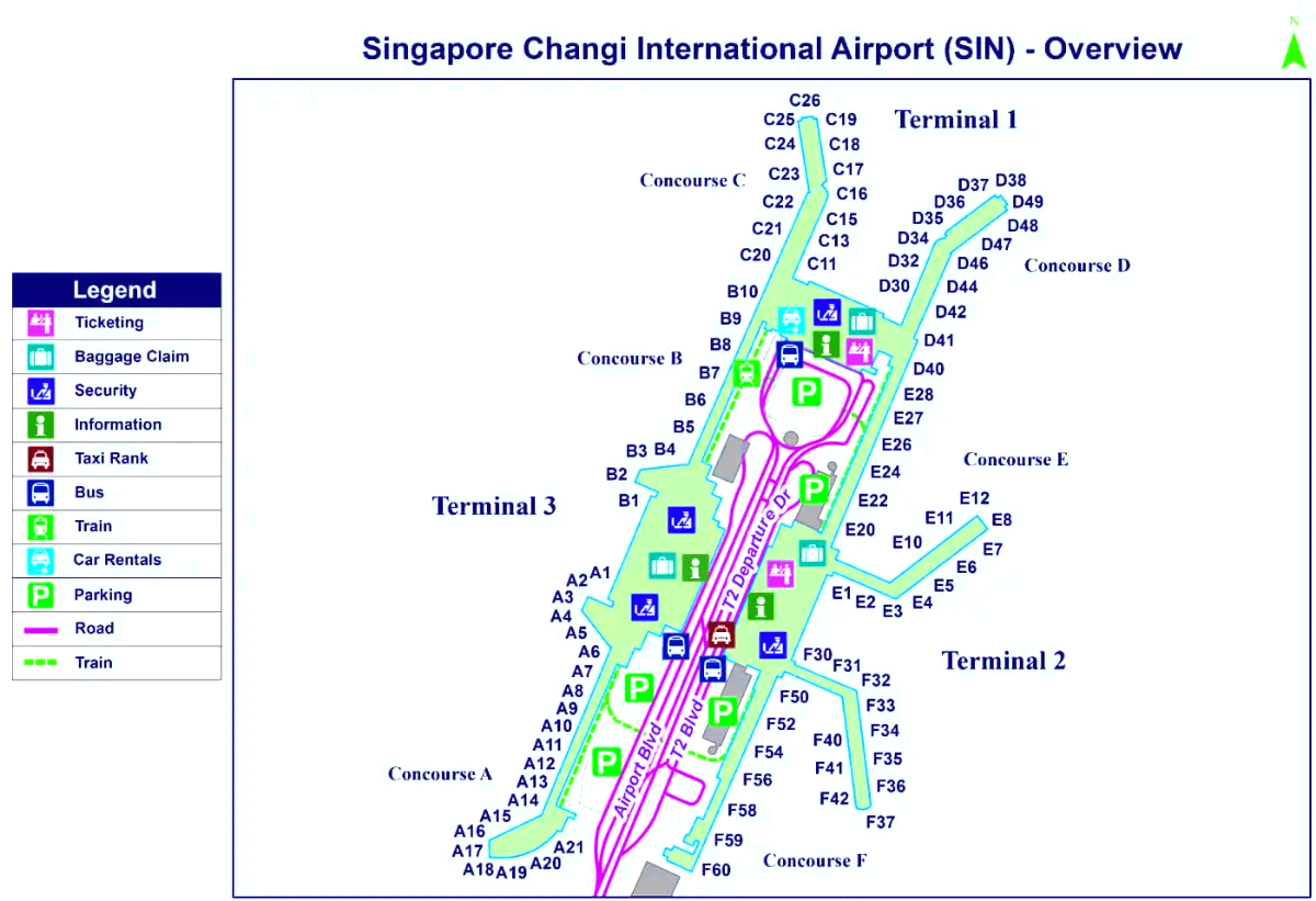 Aeroporto Changi de Singapura