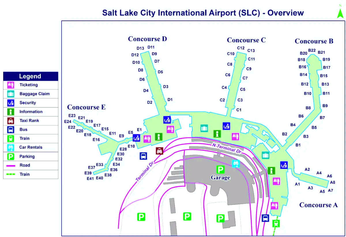 Aeroporto Internacional de Salt Lake City