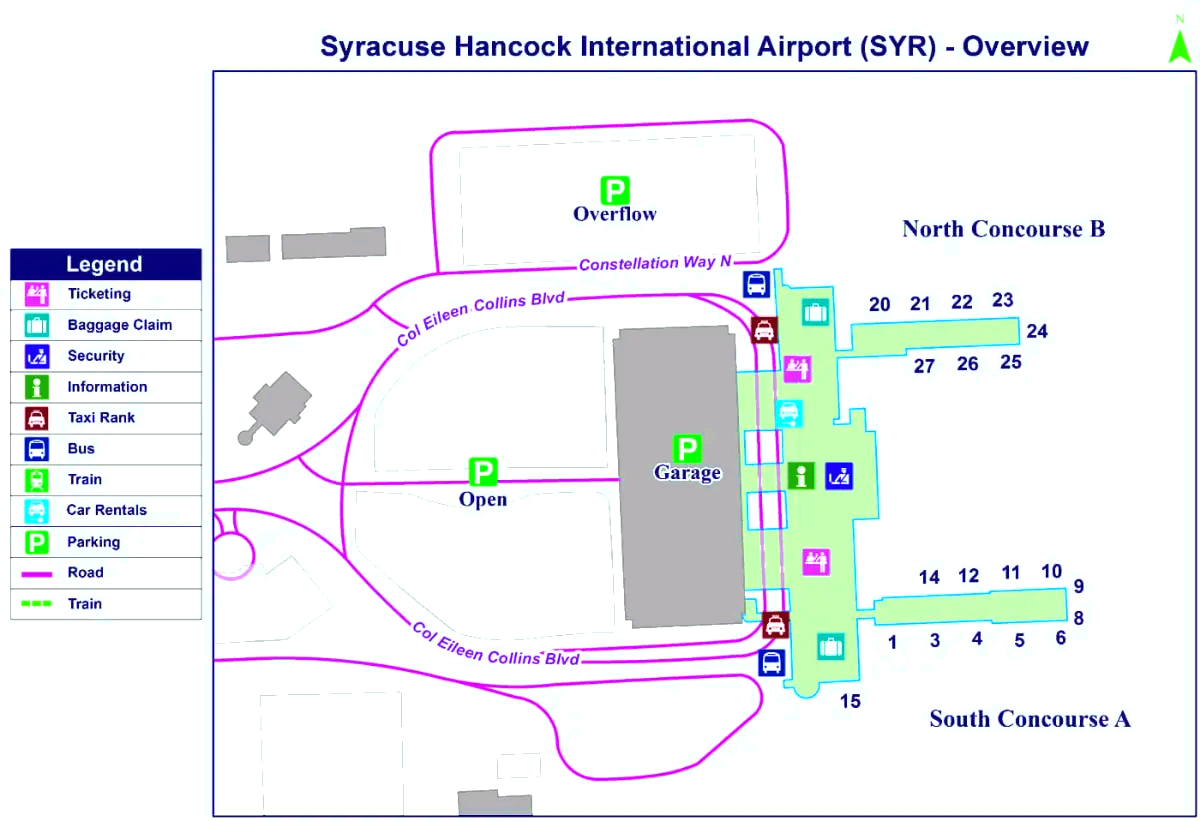 Aeroporto Internacional de Syracuse Hancock