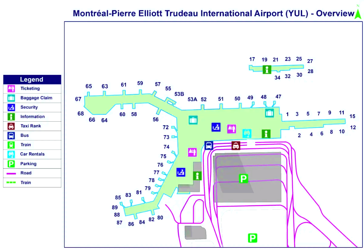 Aeroporto Internacional Pierre Elliott Trudeau de Montreal